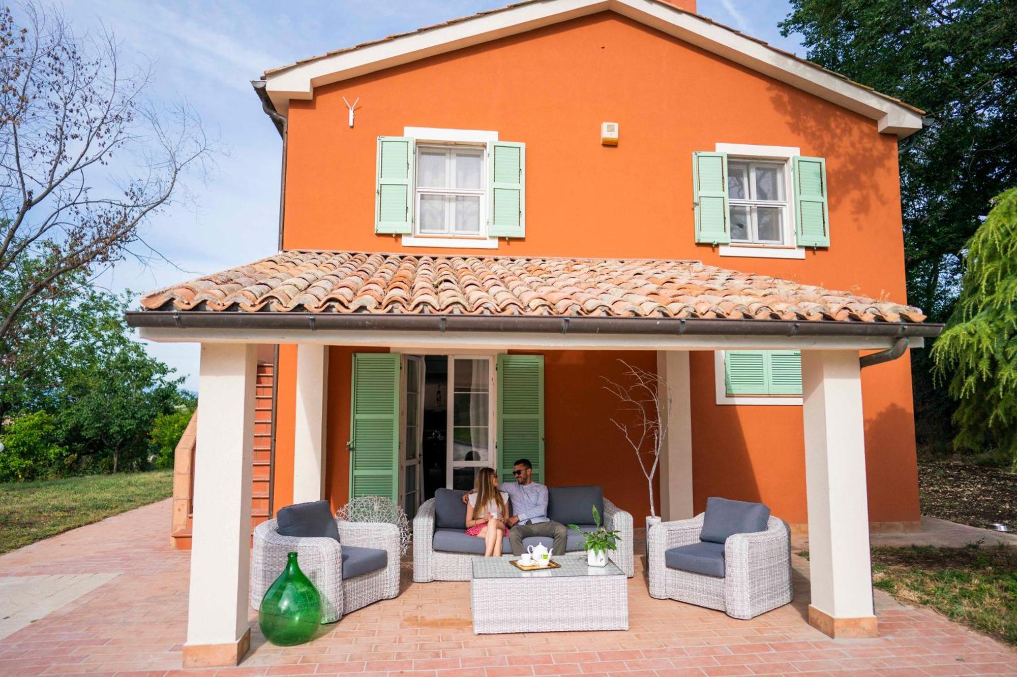 Villa Lemarche B&B Rustico Exterior foto